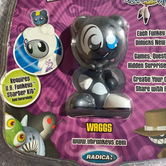 Super Rare Black Waggs U.B. Funkey Dream State UB Funkeys - Picture 3 of 6